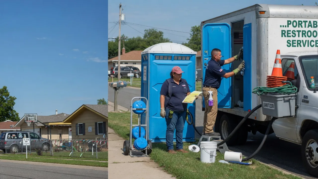 Portable Toilet Rental in Hoagland, IN near me